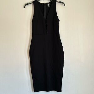 NWOT Aqua Ladder Front Bodycon Dress Small